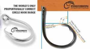Mustad 39943NP-BLN 4x Perfect Offset Circle Hooks