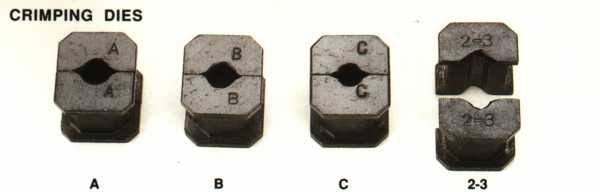 Jinkai Bench Mount Crimping Dies