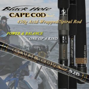 Black Hole Spiral Wrap Rods