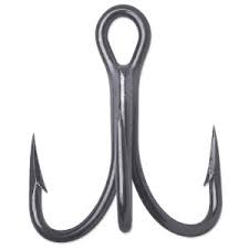 VMC O’SHAUGNESSY TREBLE SHORT 4X PERMA STEEL HOOKS