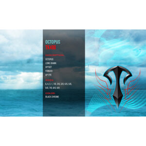 Eagle Claw Lazer Trokar Long Shank Octopus TK400