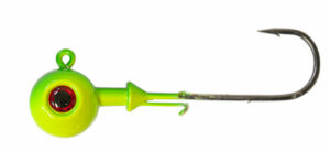 Tsunami Ball Head Jig - 3OZ (1pk), Chartreuse