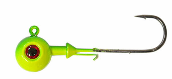 Tsunami Ball Head Jig - 3OZ (1pk), Chartreuse