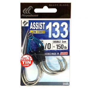 Hayabusa Assist 133 Double Hook TIN 2CM