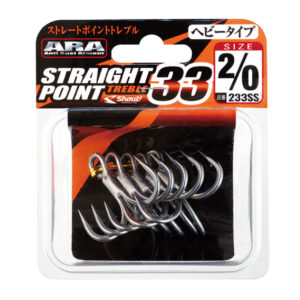 Straight Point Treble 33