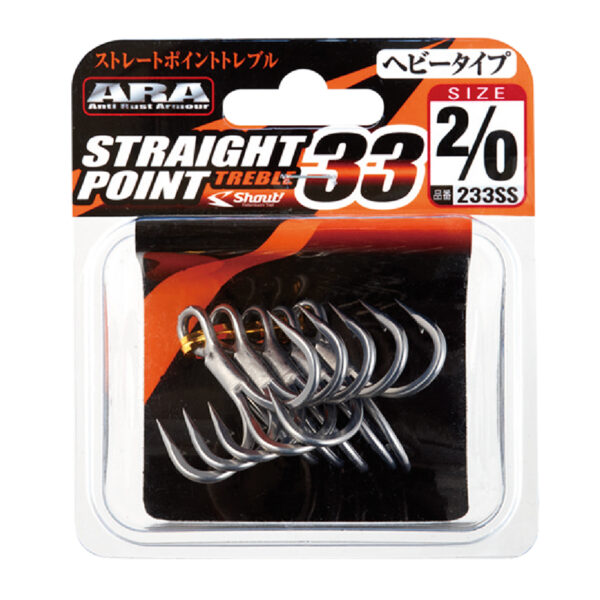 Straight Point Treble 33