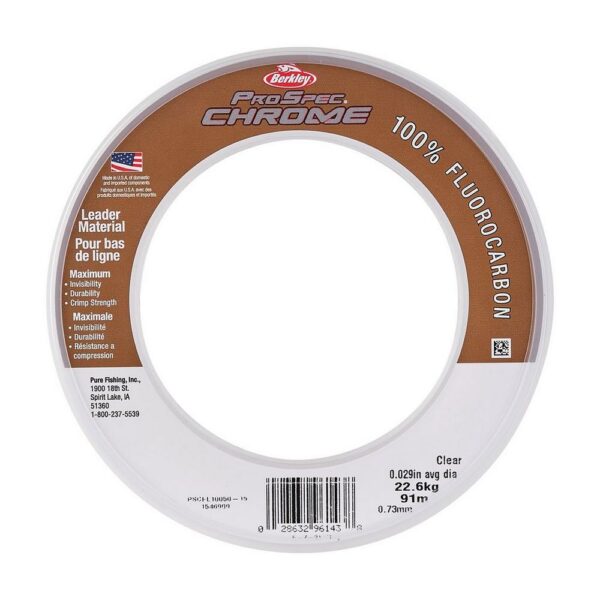 Berkley Pro Spec Chrome Fluorocarbon Leader