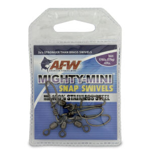 AFW Mighty Mini Stainless Steel Snap Swivels