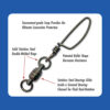 AFW Stainless Steel Ball Bearing Snap Swivels With Double Welded Rings